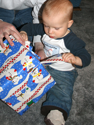 Opening presents