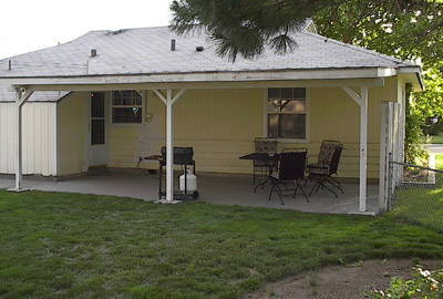 Back Patio and new funiture